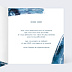 Carte de vœux entreprise Flocons Peinture Intérieur Droit