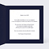 Carte de vœux entreprise Fusée Intérieur Droit