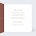 Carte de vœux entreprise Signature Élégante Intérieur Droit