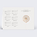Carte de Voeux Entreprise Calendrier boules de noël logo