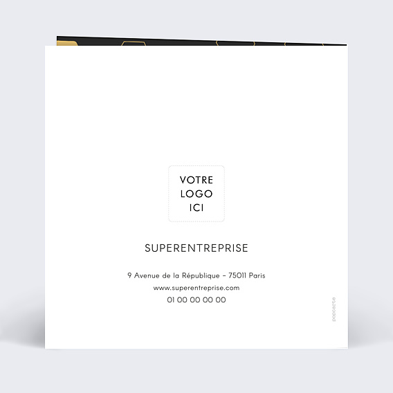 Carte de Voeux Entreprise Ruche