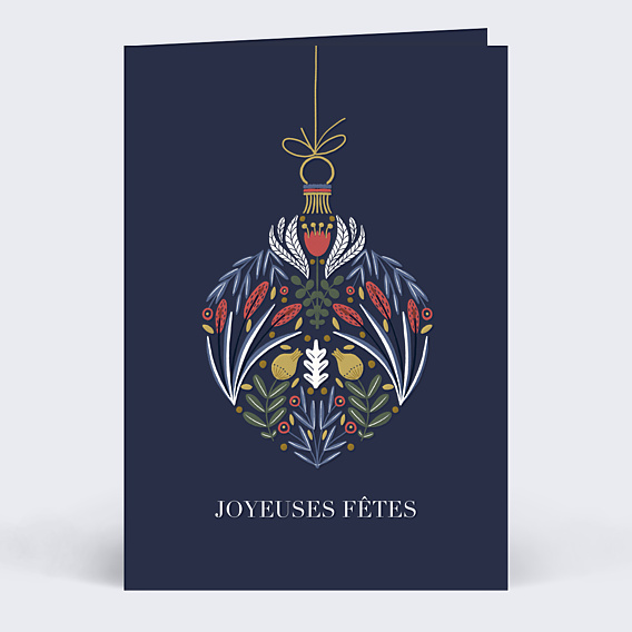 Carte de Voeux Entreprise Suspension décorative