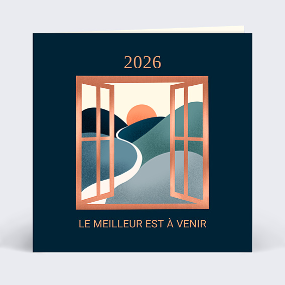 Carte de Voeux Entreprise Meilleur à Venir