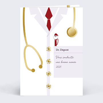 Carte de Vux Entreprise Blouse
