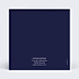 Carte de Voeux Entreprise Classique bleu