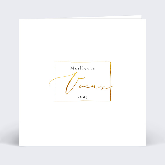 Carte de vœux entreprise Voeux Manuscrits