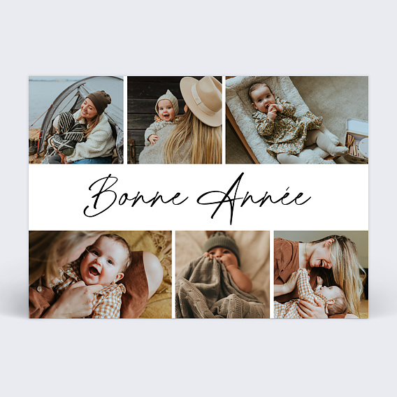 Carte de voeux Cocooning