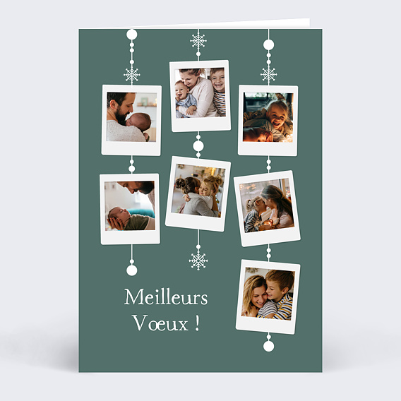 Carte de voeux Jolie Guirlande