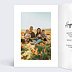 Carte de Voeux Particuliers Retrospective Vertical