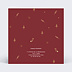 Carte de voeux Pattern ocre Verso