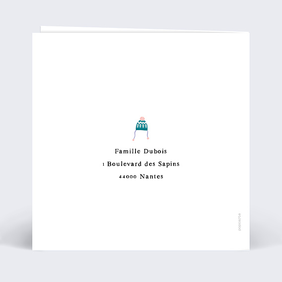 Carte de Voeux Particuliers Bonnets