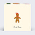 Carte de Voeux Particuliers Famille Pain d'Epices