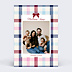 Carte de Voeux Particuliers Tartan champêtre