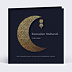 Carte de Voeux Particuliers Lune Ramadan