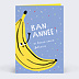 Carte de voeux Banannée