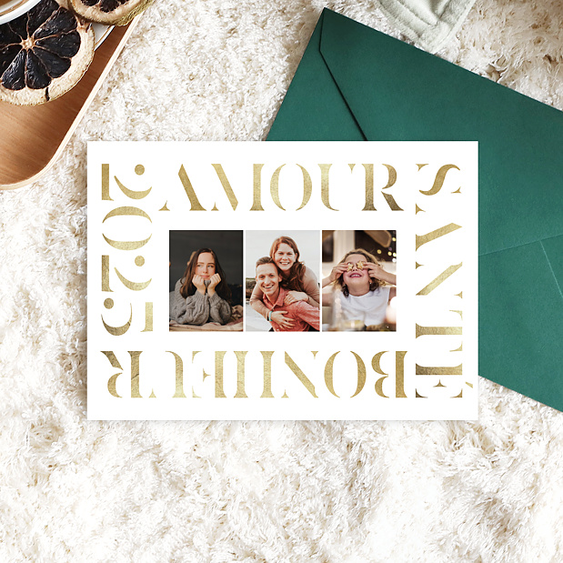 Carte de Voeux Particuliers Grands Souhaits