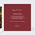 Carte de Voeux Particuliers Pattern ocre