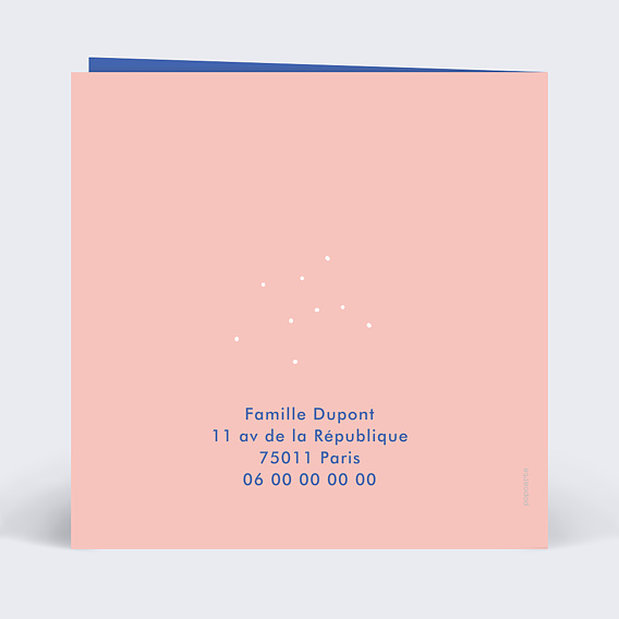 Carte de voeux Retrouver le Sourire Verso