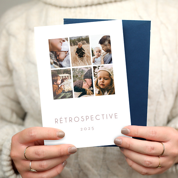Carte de voeux Retrospective Après 4