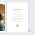 Carte de Voeux Particuliers Forme Sapin