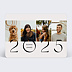 Carte de voeux Portrait Famille de 4