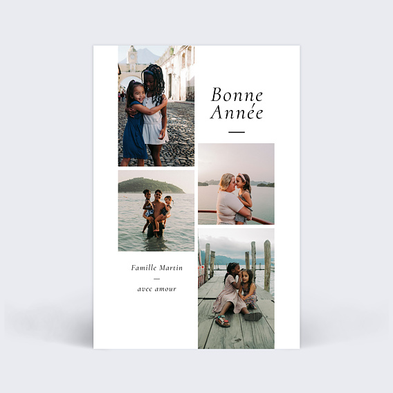 Carte de voeux Gratitude
