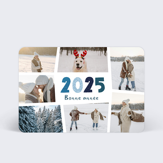 Carte de voeux Hello New Year