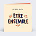 Carte de Voeux Particuliers Être Ensemble