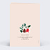 Carte de Voeux Particuliers Herbier d'Hiver