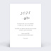 Carte de voeux Mistletoes Verso