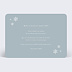 Carte de voeux Outline Verso