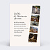 Carte de voeux Photomaton 12 Mois Verso