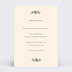 Carte de voeux Transparence Verso