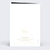 Carte de voeux Fleurs Lumineuses Verso