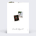 Carte de voeux Pêle-Mêle Polaroid Verso