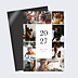 Carte de Voeux Particuliers Multiphoto Élégance