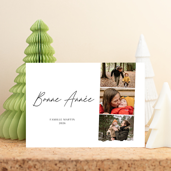 Carte de voeux Photobooth Après 1