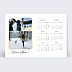 Carte de Voeux Particuliers Calendrier Houx Magique