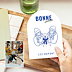 Carte de Voeux Particuliers Votre photo au trait simple