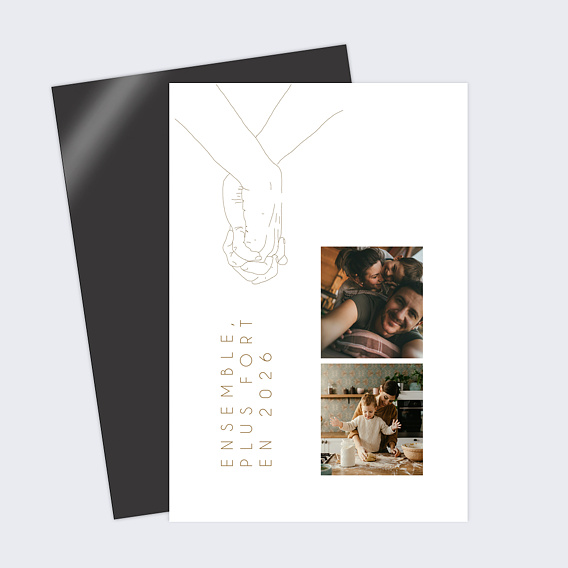 Carte de voeux Ensemble