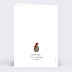 Carte de Voeux Particuliers Famille Pingouin