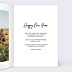 Carte de Voeux Particuliers Retrospective Vertical