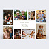 Carte de Voeux Particuliers Etiquette rectangle