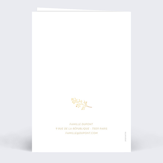 Carte de Voeux Particuliers Fleurs Lumineuses