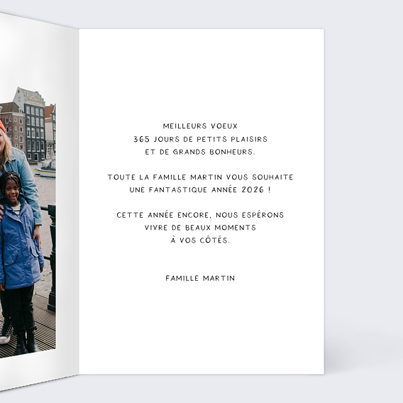 Carte de Voeux Particuliers Lettre au Père Noel