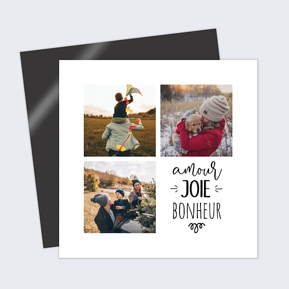 Carte de voeux Chaleureux