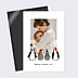 Carte de Voeux Particuliers Famille Pingouin