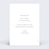 Carte de voeux Double étiquette Verso