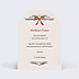 Carte de Voeux Particuliers Arche guirlande