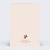 Carte de Voeux Particuliers Animaux Foret